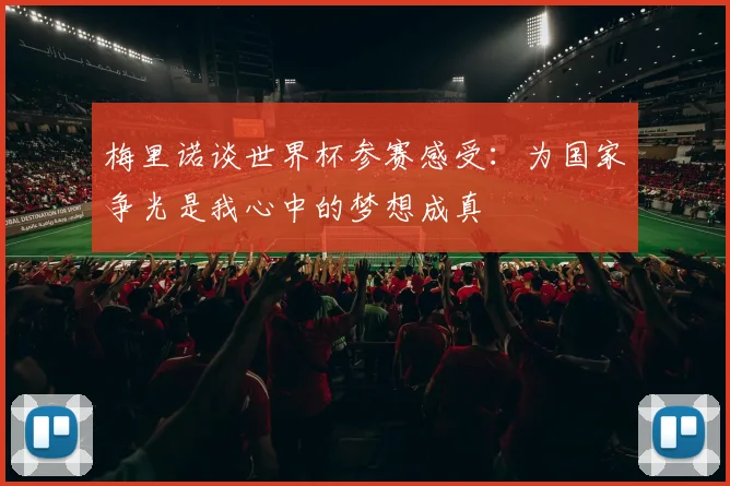 梅里诺谈世界杯参赛感受：为国家争光是我心中的梦想成真